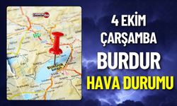 4 Ekim Burdur ve İlçeleri Hava Durumu