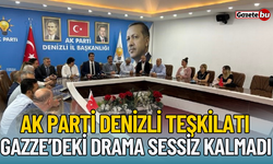 AK Parti Denizli Teşkilatı Yaşanan Drama Sessiz Kalmadı