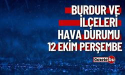 Burdur ve ilçeleri hava durumu