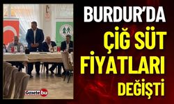 Burdur'da Çiğ Süt Fiyatları Değişti