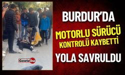 Burdur'da Motor Kazası: 1 Yaralı