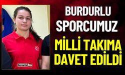 Burdurlu Sporcu Merve Yurdakul Milli Takıma Davet Edildi