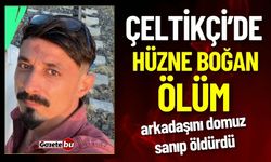 Çeltikçi'de Hüzne Boğan Ölüm