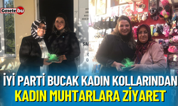 İYİ Parti Bucak Kadın Kollarından Kadın Muhtarlara Ziyaret