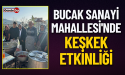 Bucak Sanayi Mahallesi'nde Keşkek Etkinliği