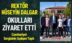 Rektör Dalgar Oğuzhan Yerleşkesindeki Okulları Ziyaret Etti