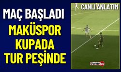 Ziraat Türkiye Kupası'nda Gençlerbirliği Maküspor Maçı Devam Ediyor