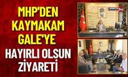 MHP'den Kaymakam Gale'ye Hayırlı Olsun Ziyareti