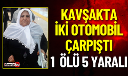 Sabıkalı Kavşakta İki Otomobil Çarpıştı: 1 Ölü 5 Yaralı