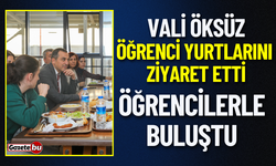 Vali Öksüz Öğrenci Yurtlarını Ziyaret Etti, Öğrencilerle Buluştu