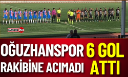 Oğuzhanspor Rakibine Acımadı 6 Gol Attı Üç Puanı Kaptı