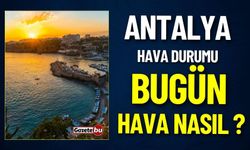 2 Kasım Perşembe ANTALYA ve ilçeleri hava durumu nasıl olacak ?