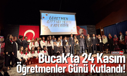 Bucak'ta 24 Kasım Öğretmenler Günü Kutlandı!