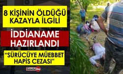 8 Kişinin Öldüğü Kazayla İlgili İddianame Hazırlandı