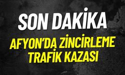 Afyonkarahisar'da Zincirleme Kaza: 1 Yaralı