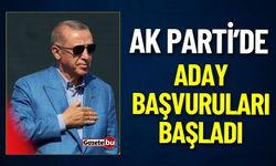 AK Parti'de Aday Başvuları Başladı