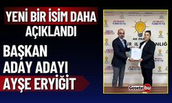 Yeni Bir İsim Daha Açıklandı: Aday Adayı Ayşe Eryiğit