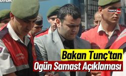 Bakan Tunç'tan Ogün Samast Hakkında Açıklama