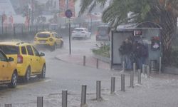 Bodrum'da Fırtına ve Sağanak Yağış