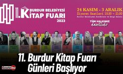 11. Burdur Kitap Fuarı Günleri Başlıyor