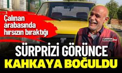 Çaldığı Otomobilin Direksiyonu Üzerine Bakın Ne Bıraktı ?