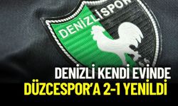 Son Dakika - Denizlispor, Düzcespor'a 2-1 mağlup oldu