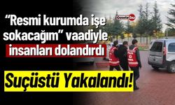 İşe Yerleştirme Vaadiyle İnsanları Dolandırıyordu! Suçüstü Yakalandı