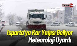 Isparta’ya Kar Yağışı Geliyor