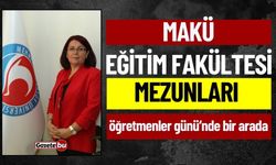 MAKÜ'de 100. Yıl Öğretmenler Günü Buluşması