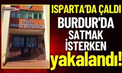 Motosiklet Hırsızı Isparta'da Çaldı Burdur'da Satmak İsterken Yakalandı