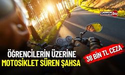 Motosiklet Sürücüsüne 38 Bin TL Cezası Kesildi