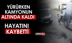 Yürürken Kamyonun Altında Kaldı Hayatını Kaybetti