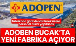 ADOPEN Bucak'ta Açılacak Fabrikaya Personel Arıyor!