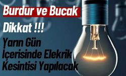 Burdur 19 Aralık Elektrik Kesintisi