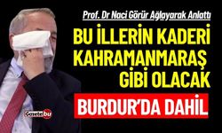 Burdur Hazır Olsun ! Prof. Dr. Naci Görür Ağlayarak Anlattı