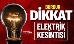 22 Aralık Burdur Elektrik Kesintisi, Güncel Kesintiler