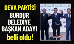 DEVA Partisi, Burdur İçin Recep Oğuz'u Aday Gösterdi