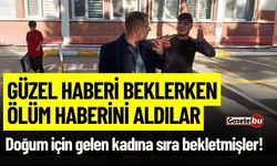Doğum İçin Gittiği Hastanede Sıra Beklerken Bebeğini Kaybetti
