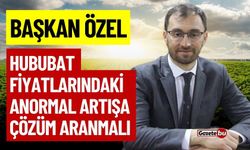 Başkan Özel, Yem Fiyatlarında Yaşanan Artışı Değerlendirdi