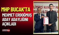 MHP Bucak'ta Mehmet Erdoğmuş Aday Adaylığını Açıkladı