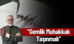 Prof. Dr. Naci Görür: Gemlik Taşınmalı !!!