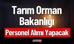 Tarım Orman Bakanlığı Personel Alımı Yapacak