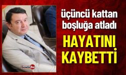 Üçüncü Kattan Boşluğa Atladı Hayatını Kaybetti