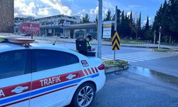 Antalya'da jandarmadan dronlu cep telefonu denetimi