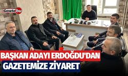 Başkan Adayı Yusuf Erdoğdu'dan Gazetemize Ziyaret