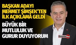 AK Parti Burdur Başkan Adayı Mehmet Şimşek'ten İlk Açıklama Geldi