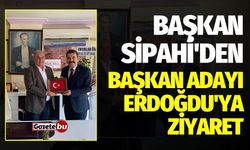 Başkan Sipahi'den Başkan Adayı Yusuf Erdoğdu'ya ziyaret