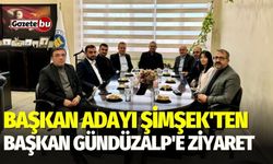 Başkan Adayı Şimşek'ten Başkan Gündüzalp'e Ziyaret