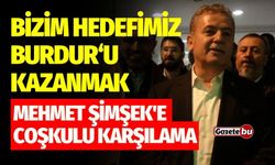 Burdur’da AK Parti Adayı Mehmet Şimşek’e Büyük Sevgi Seli