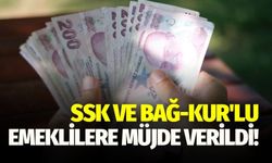 SSK ve Bağ-Kur'lu emeklilere müjde verildi!